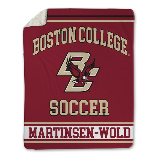 Boston College - NCAA Men's Soccer : Sander Martinsen-Wold - Blanket-0