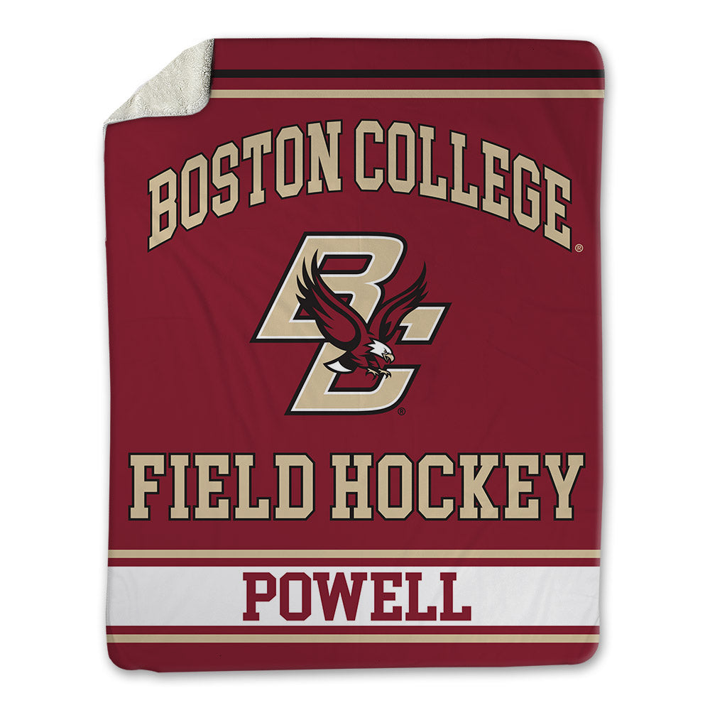 Boston College - NCAA Women's Field Hockey : Caroline Powell - Blanket-0
