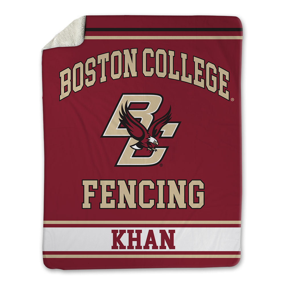 Boston College - NCAA Women's Fencing : Alissa Khan - Blanket-0