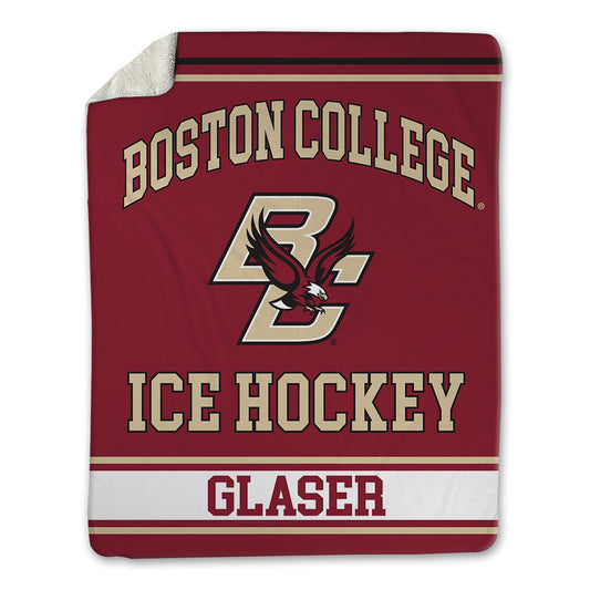 Boston College - NCAA Women's Ice Hockey : Lauren Glaser - Blanket-0