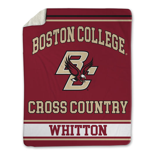 Boston College - NCAA Women's Cross Country : Lindsey Whitton - Blanket-0