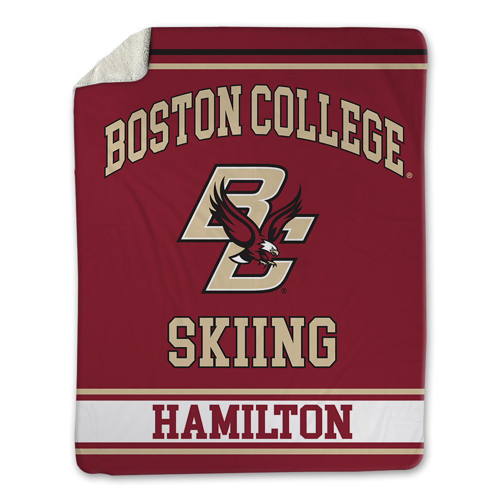 Boston College - NCAA Skiing : Carly Hamilton - Blanket-0
