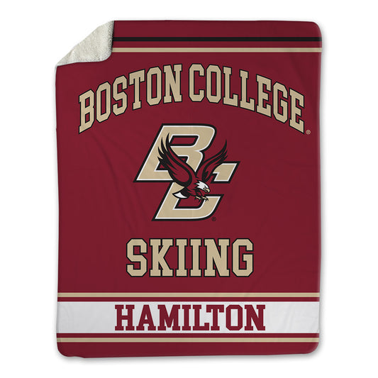 Boston College - NCAA Skiing : Carly Hamilton - Blanket-0