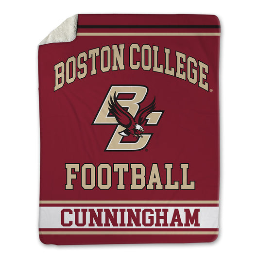 Boston College - NCAA Football : Ashton Cunningham - Blanket-0