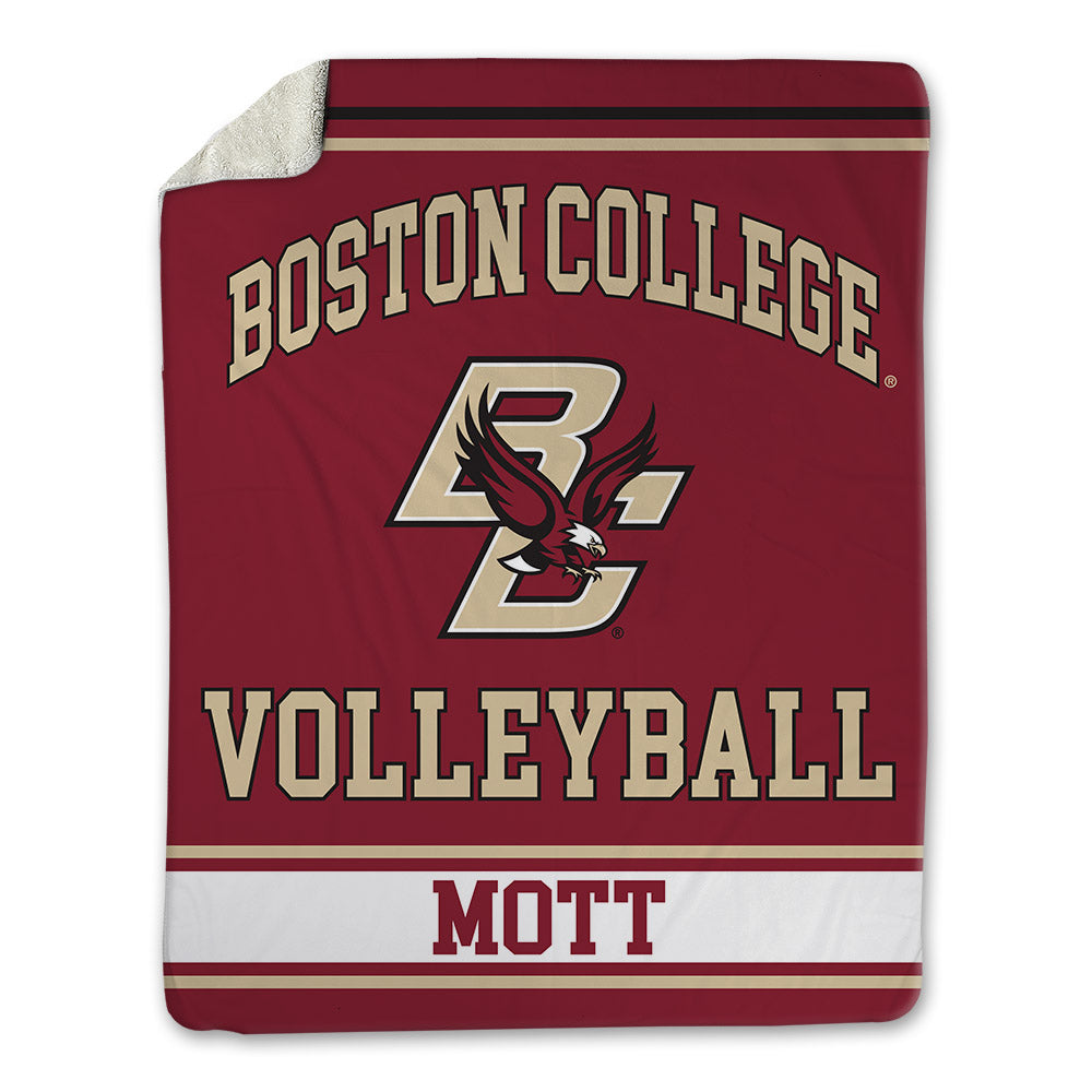 Boston College - NCAA Women's Volleyball : Lucy Mott - Blanket-0