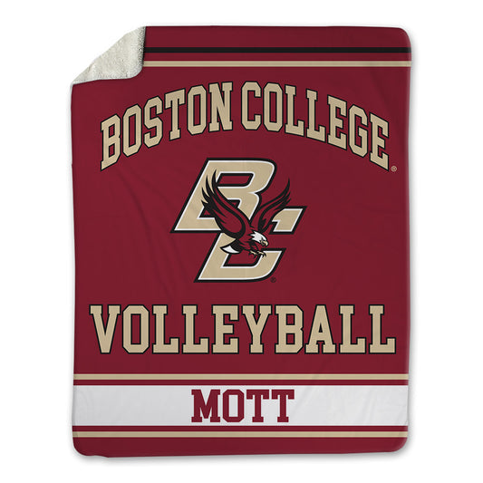 Boston College - NCAA Women's Volleyball : Lucy Mott - Blanket-0