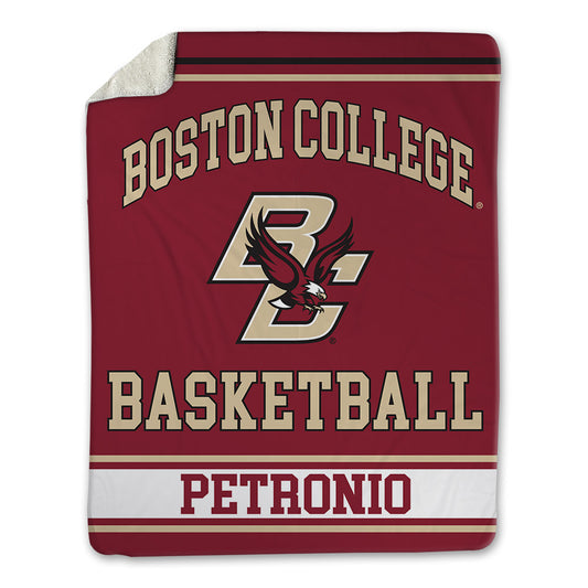 Boston College - NCAA Men's Basketball : Nick Petronio - Blanket-0