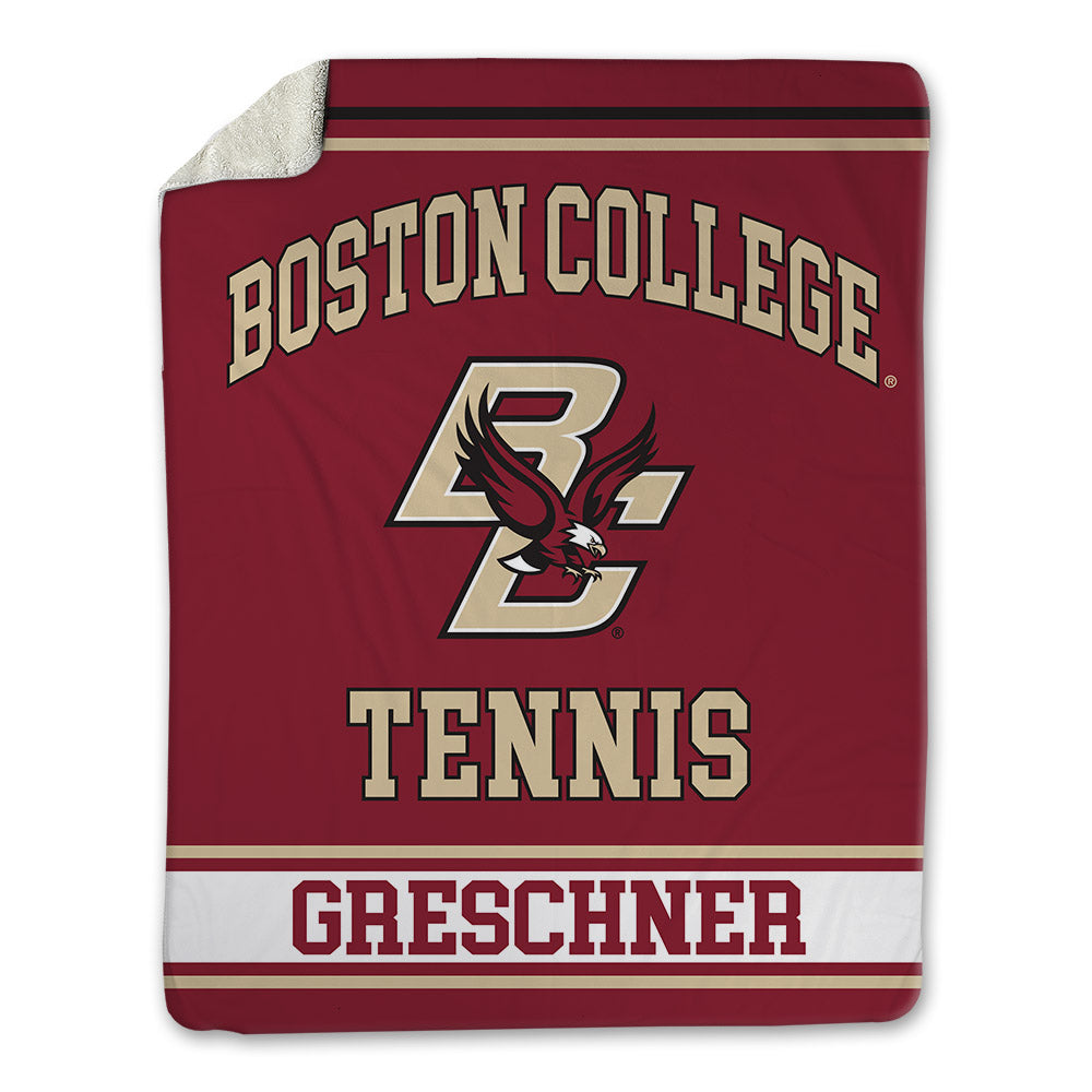 Boston College - NCAA Men's Tennis : Matvey Greschner - Blanket-0