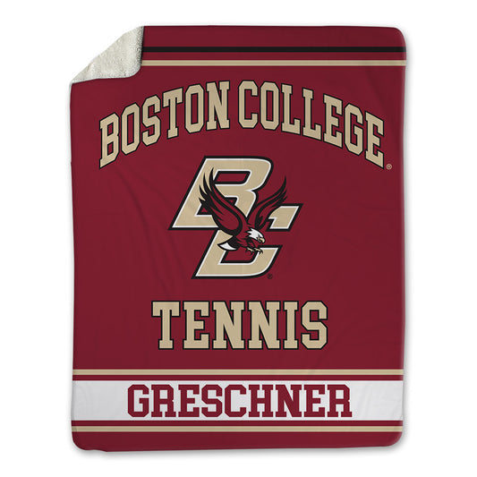 Boston College - NCAA Men's Tennis : Matvey Greschner - Blanket-0