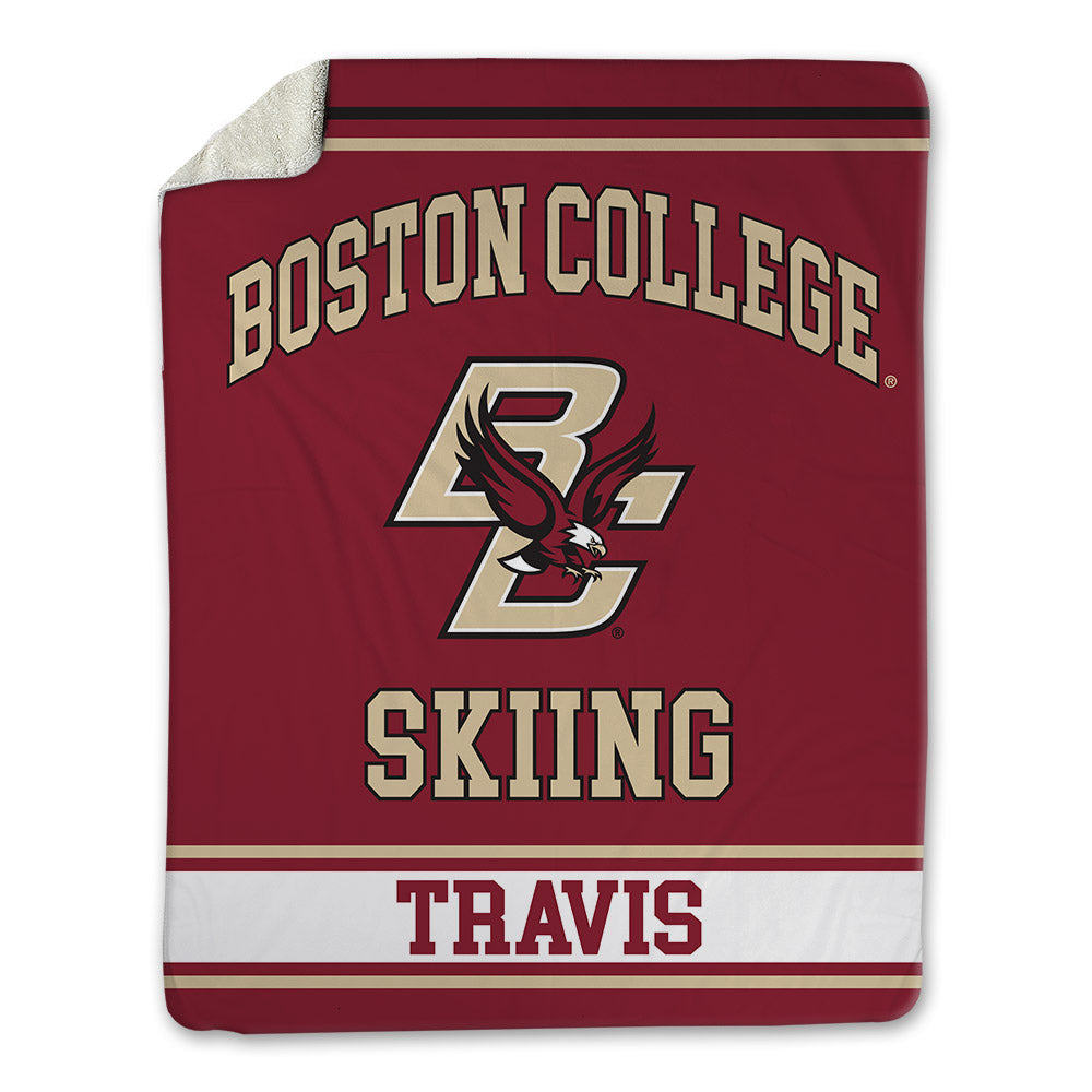 Boston College - NCAA Skiing : Gunnar Travis - Blanket-0