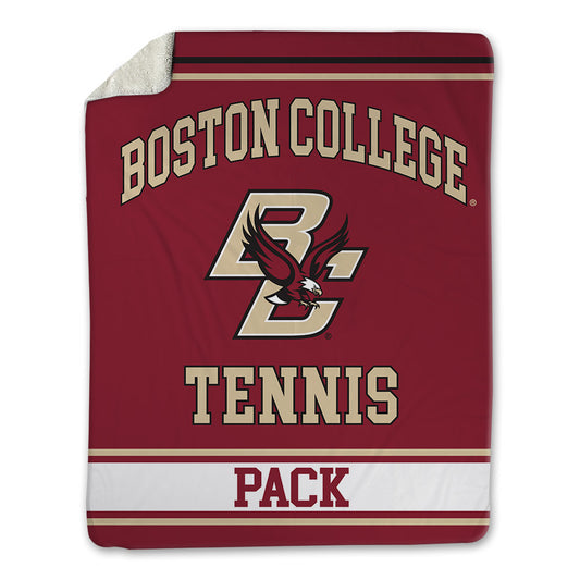 Boston College - NCAA Men's Tennis : Aidan Pack - Blanket-0