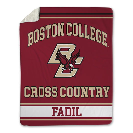 Boston College - NCAA Women's Cross Country : Ella Fadil - Blanket-0