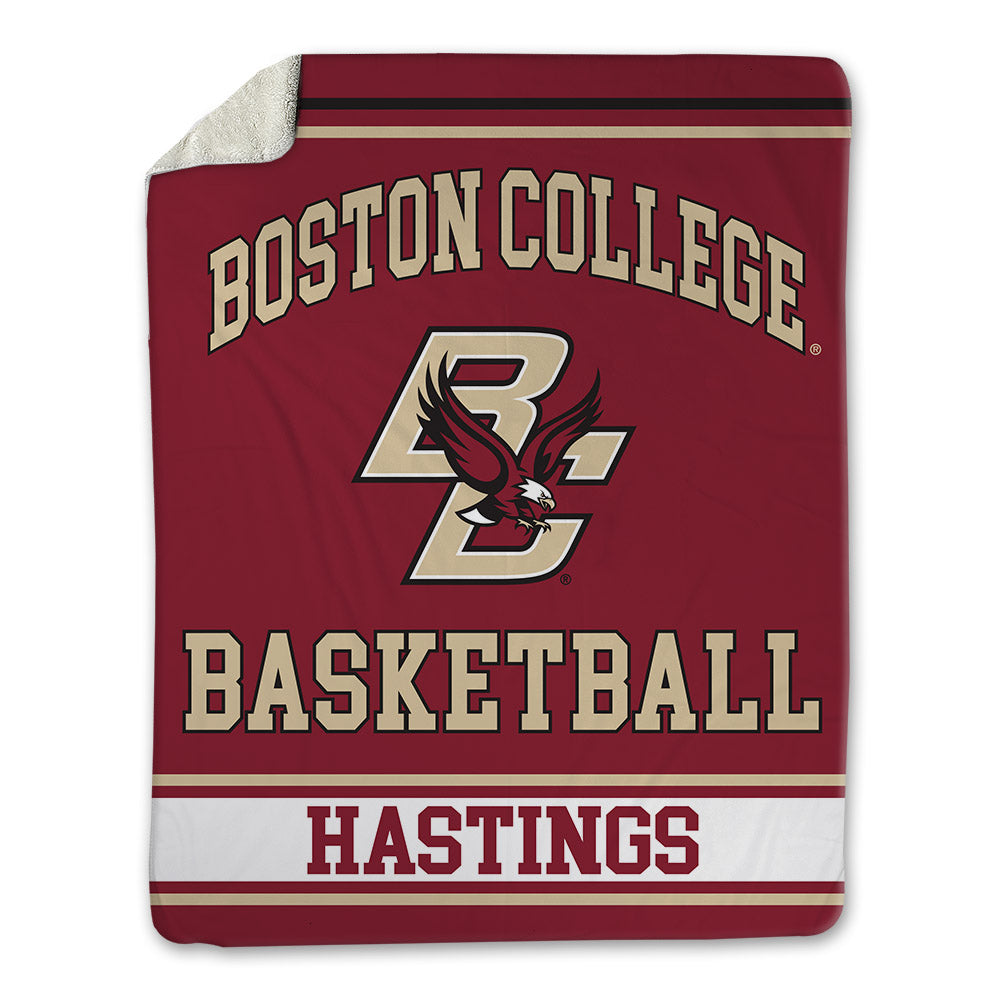 Boston College - NCAA Men's Basketball : Jayden Hastings - Blanket-0