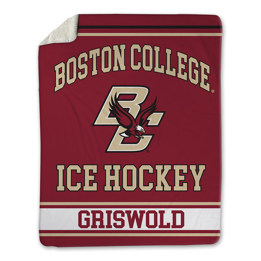 Boston College - NCAA Women's Ice Hockey : Jaime Griswold - Blanket-0