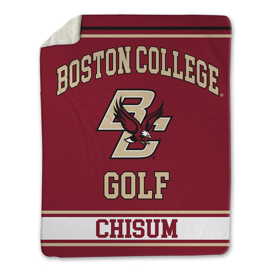 Boston College - NCAA Men's Golf : Connor Chisum - Blanket-0