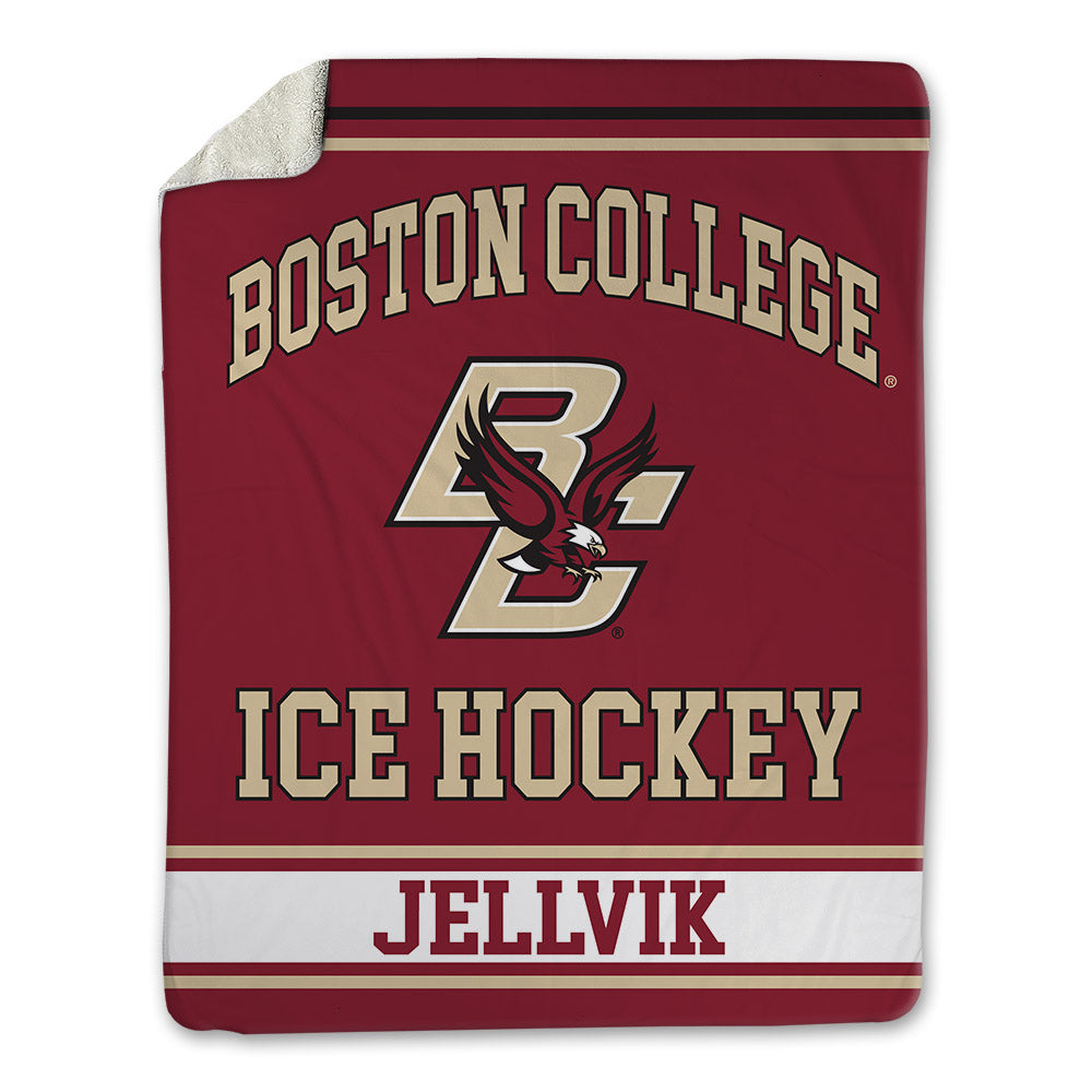 Boston College - NCAA Men's Ice Hockey : Oskar Jellvik - Blanket-0