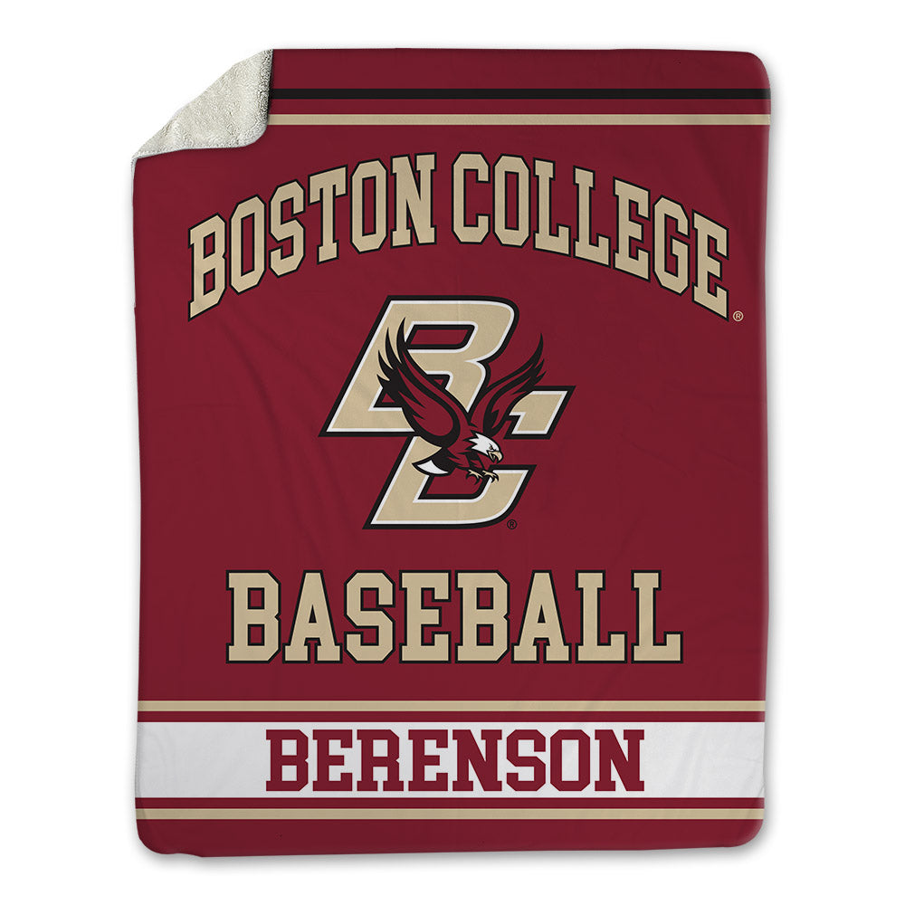 Boston College - NCAA Baseball : Logan Berenson - Blanket-0
