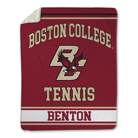 Boston College - NCAA Women's Tennis : Olivia Benton - Blanket-0