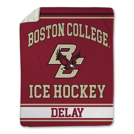 Boston College - NCAA Men's Ice Hockey : Tim Delay - Blanket-0