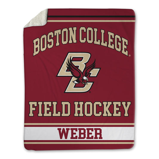 Boston College - NCAA Women's Field Hockey : Melea Weber - Blanket-0