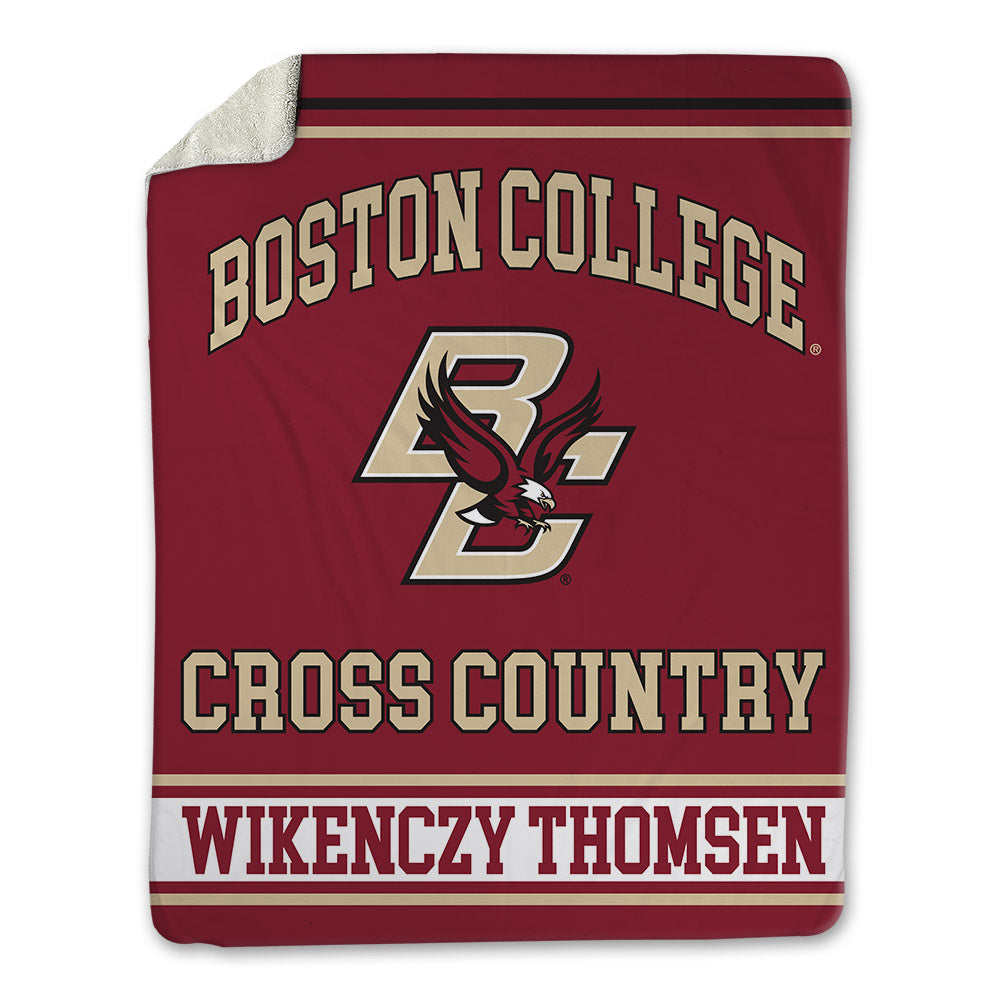 Boston College - NCAA Men's Cross Country : Sebastian Wikenczy Thomsen - Blanket-0