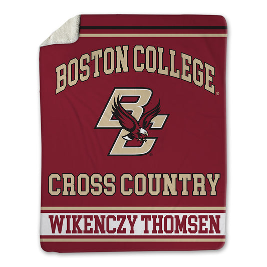 Boston College - NCAA Men's Cross Country : Sebastian Wikenczy Thomsen - Blanket-0