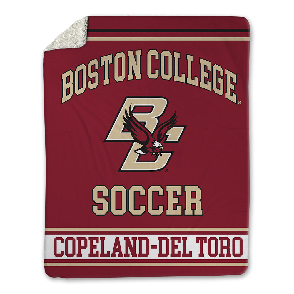 Boston College - NCAA Men's Soccer : Bryce Copeland-Del Toro - Blanket-0