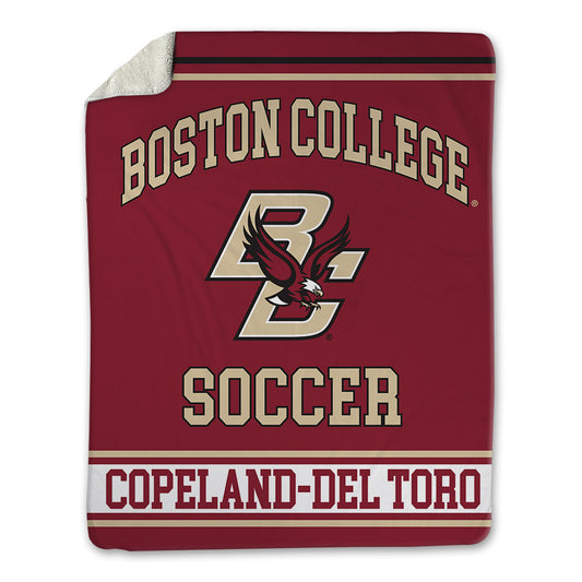 Boston College - NCAA Men's Soccer : Bryce Copeland-Del Toro - Blanket-0