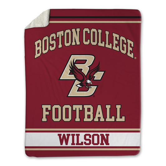 Boston College - NCAA Football : Clive Wilson - Blanket-0