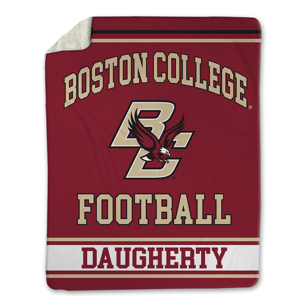 Boston College - NCAA Football : Eryx Daugherty - Blanket-0