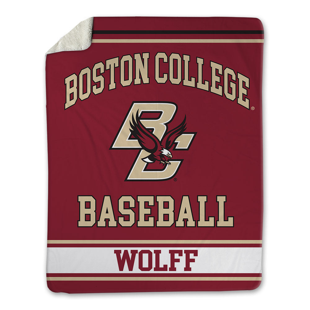 Boston College - NCAA Baseball : Kyle Wolff - Blanket-0