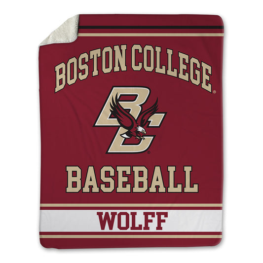 Boston College - NCAA Baseball : Kyle Wolff - Blanket-0