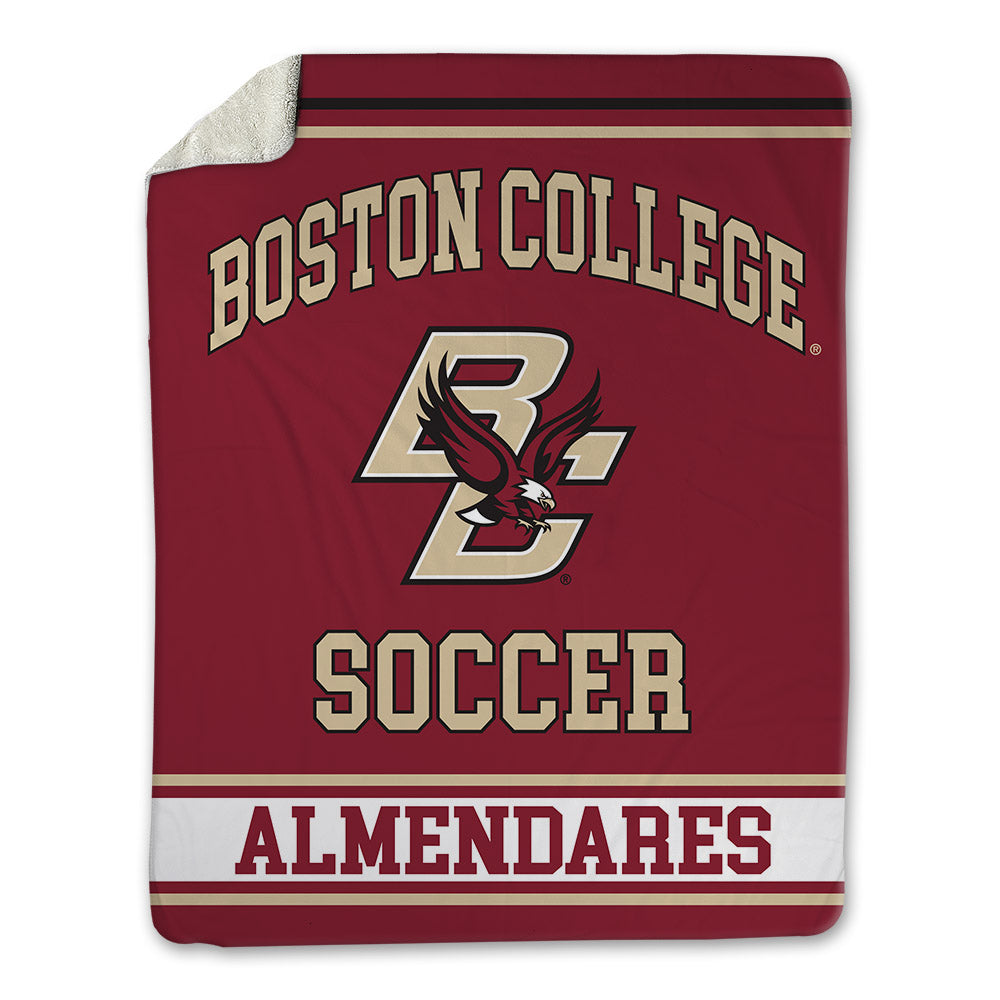 Boston College - NCAA Men's Soccer : Erick Almendares - Blanket-0