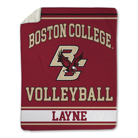 Boston College - NCAA Women's Volleyball : Sequoia Layne - Blanket-0