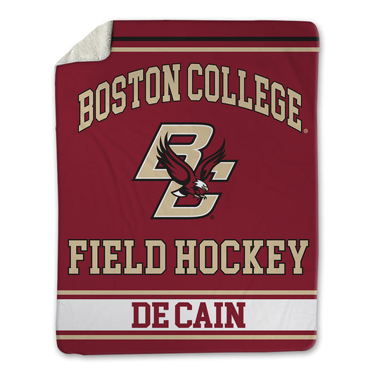 Boston College - NCAA Women's Field Hockey : Alexandra De Cain - Blanket-0