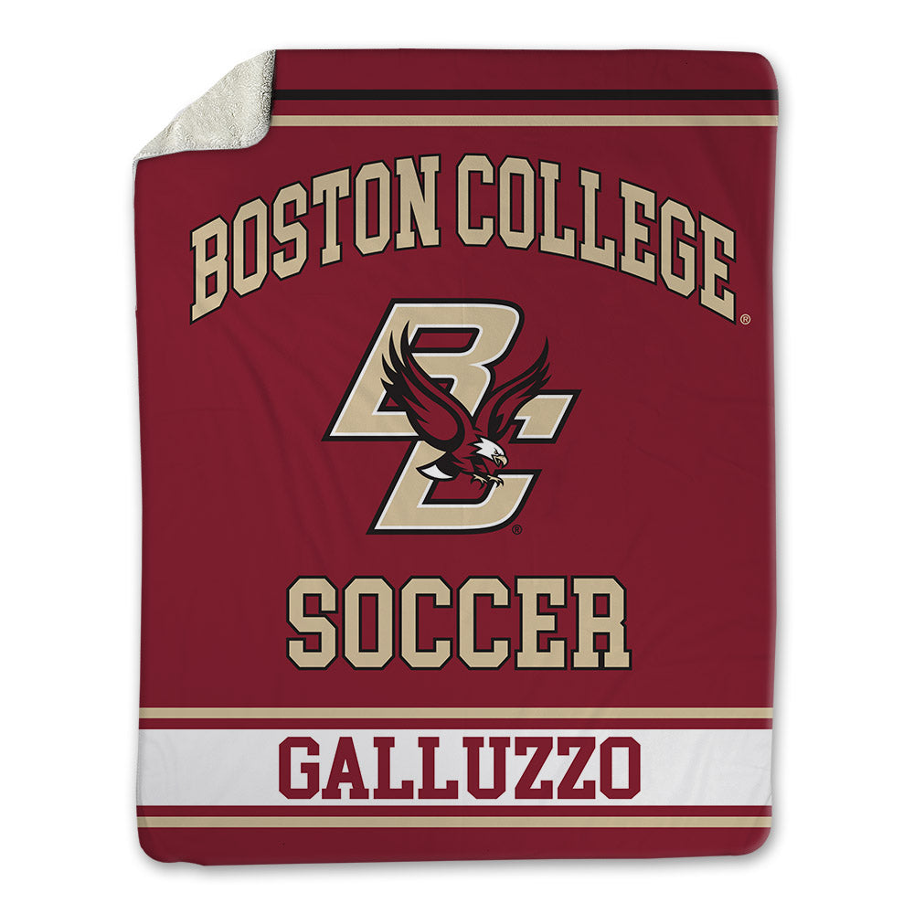 Boston College - NCAA Men's Soccer : Devon Galluzzo - Blanket-0