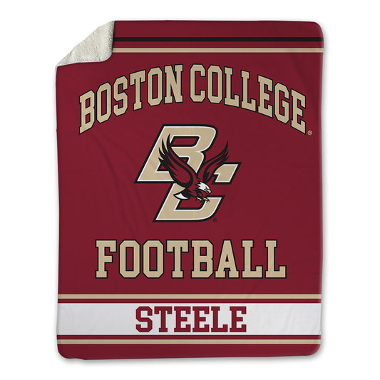 Boston College - NCAA Football : Bryce Steele - Blanket-0