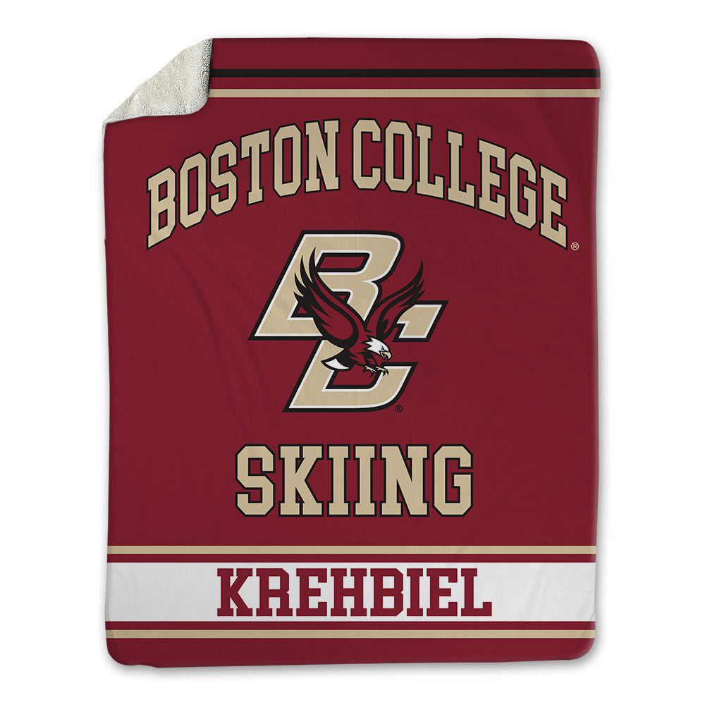Boston College - NCAA Skiing : Henry Krehbiel - Blanket-0