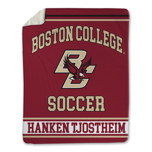 Boston College - NCAA Men's Soccer : Johannes Hanken Tjostheim - Blanket-0