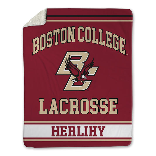 Boston College - NCAA Women's Lacrosse : Lauren Herlihy - Blanket-0