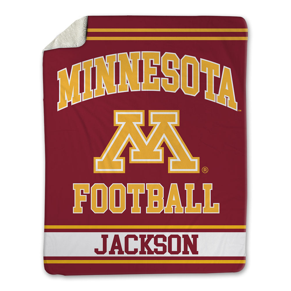 Minnesota - NCAA Football : Daniel Jackson - Blanket-0