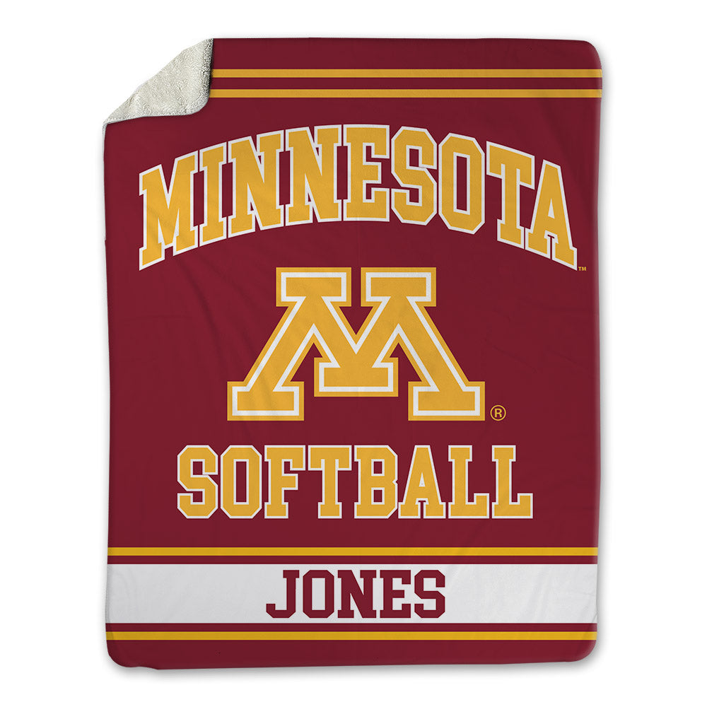 Minnesota - NCAA Softball : Brooklyn Jones - Blanket-0