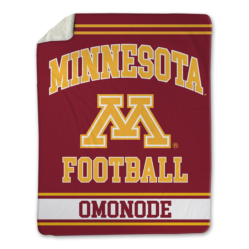 Minnesota - NCAA Football : Mo Omonode - Blanket-0