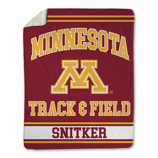 Minnesota - NCAA Men's Track & Field : Sam Snitker - Blanket-0