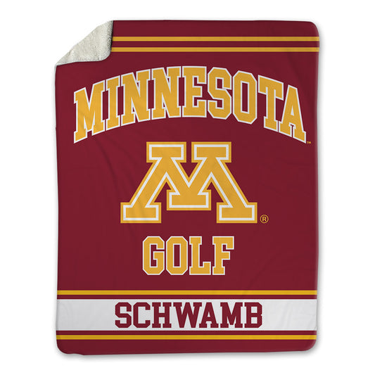 Minnesota - NCAA Men's Golf : Kyler Schwamb - Blanket-0