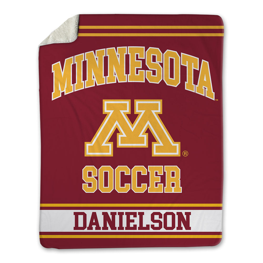 Minnesota - NCAA Women's Soccer : Sawyer Danielson - Blanket-0