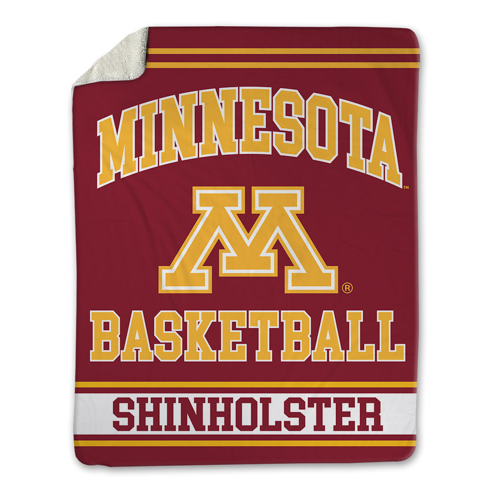 Minnesota - NCAA Men's Basketball : Kai Shinholster - Blanket-0
