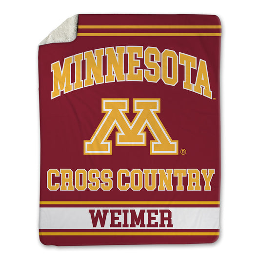 Minnesota - NCAA Women's Cross Country : Ali Weimer - Blanket-0