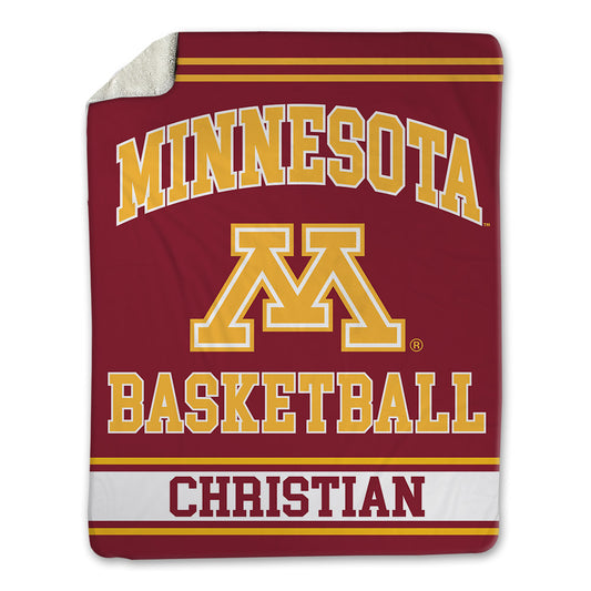 Minnesota - NCAA Women's Basketball : Makena Christian - Blanket-0