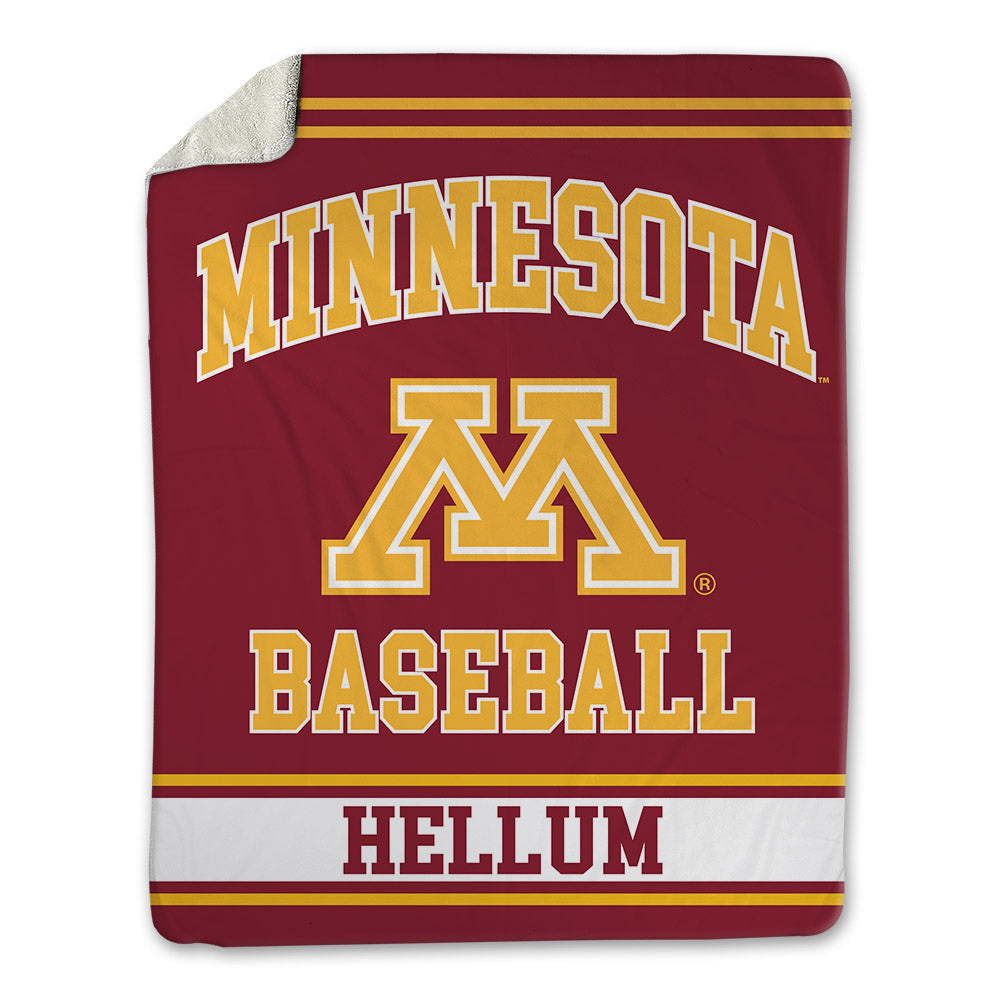 Minnesota - NCAA Baseball : Brayden Hellum - Blanket-0